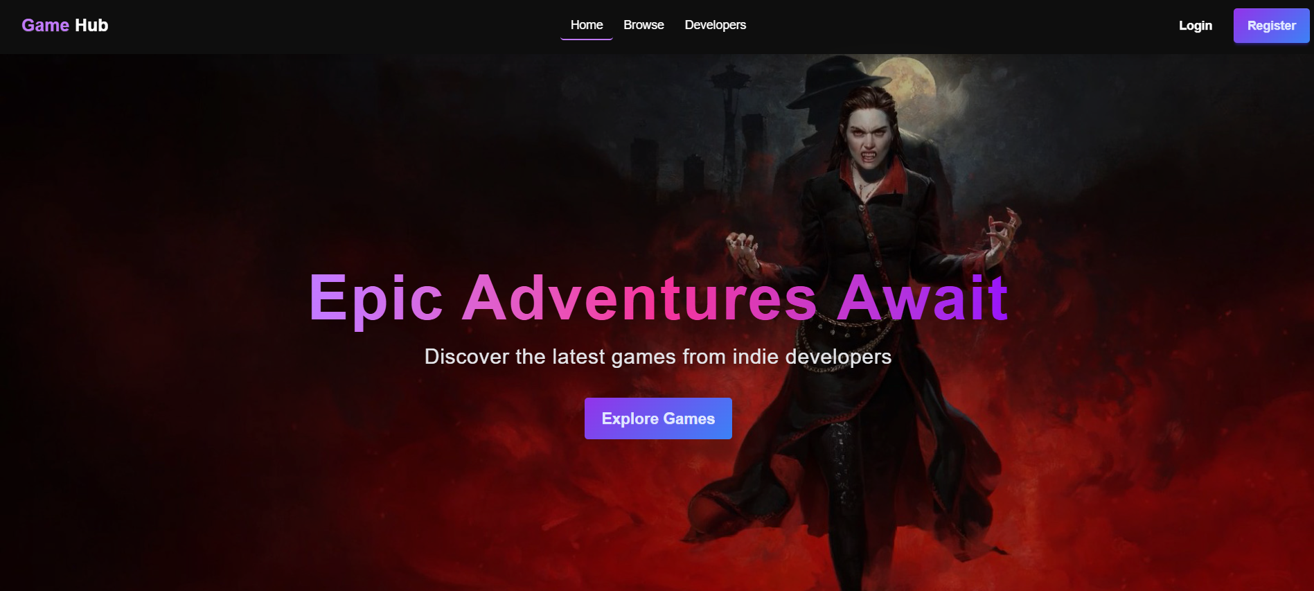 GameHub - Gaming Platform
